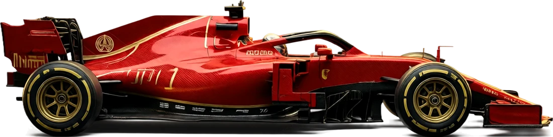 Scuderia Ferrari-style Formula 1 car